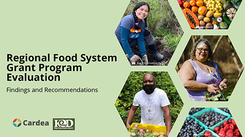 Regional Food System Grant Cover