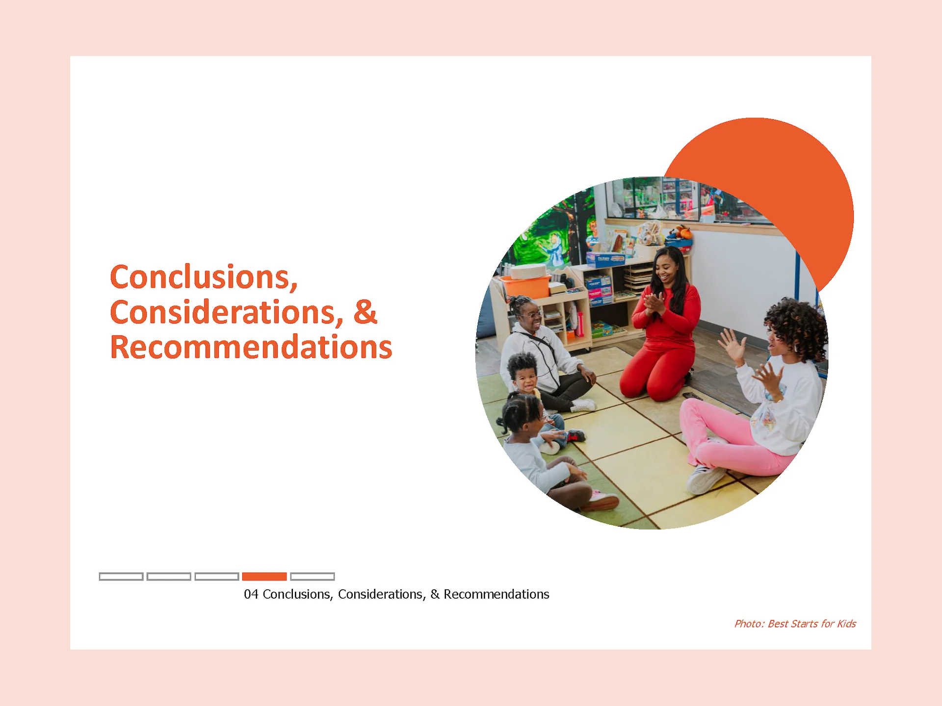 Best Starts For Kids' Child Care Subsidy Program Family Survey