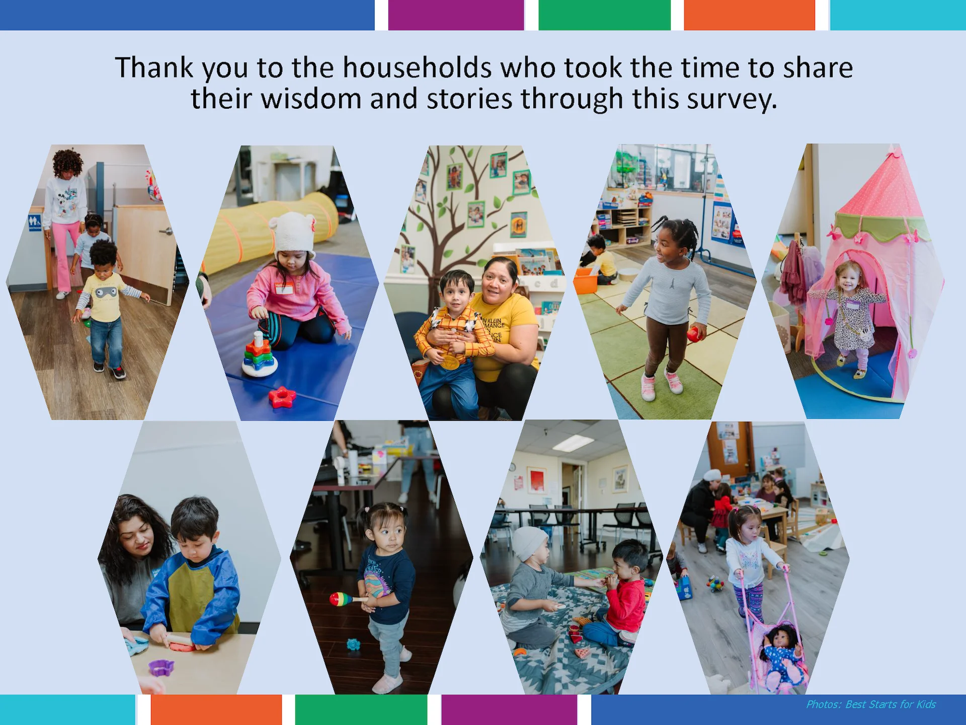 Children engaging in various activities.