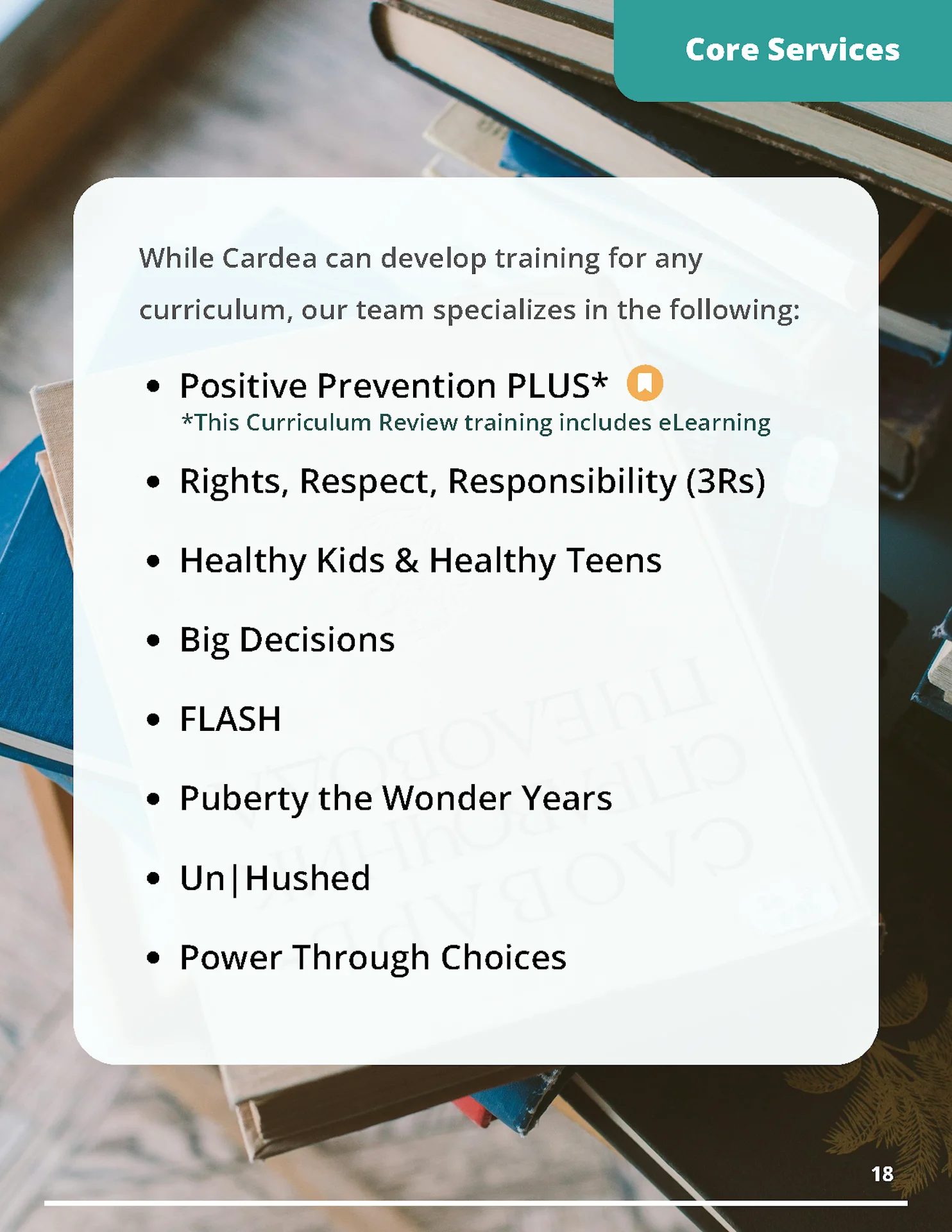 Catalog Of Sexual Health Education Services