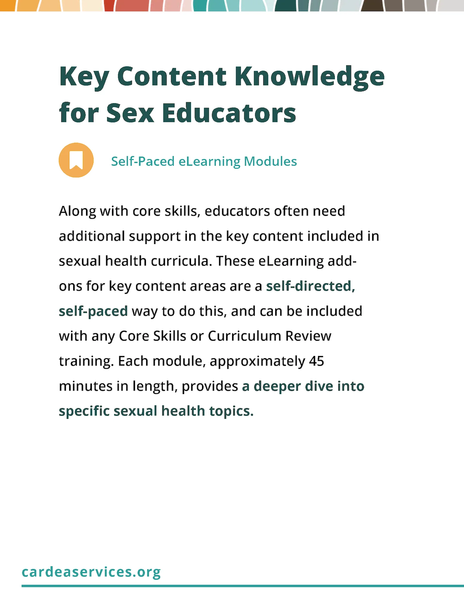 Catalog Of Sexual Health Education Services