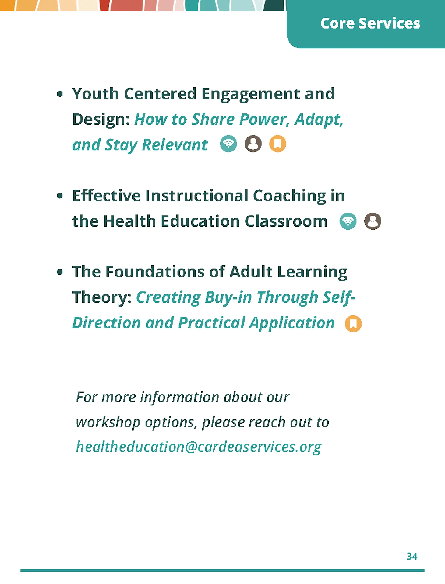 Catalog Of Sexual Health Education Services