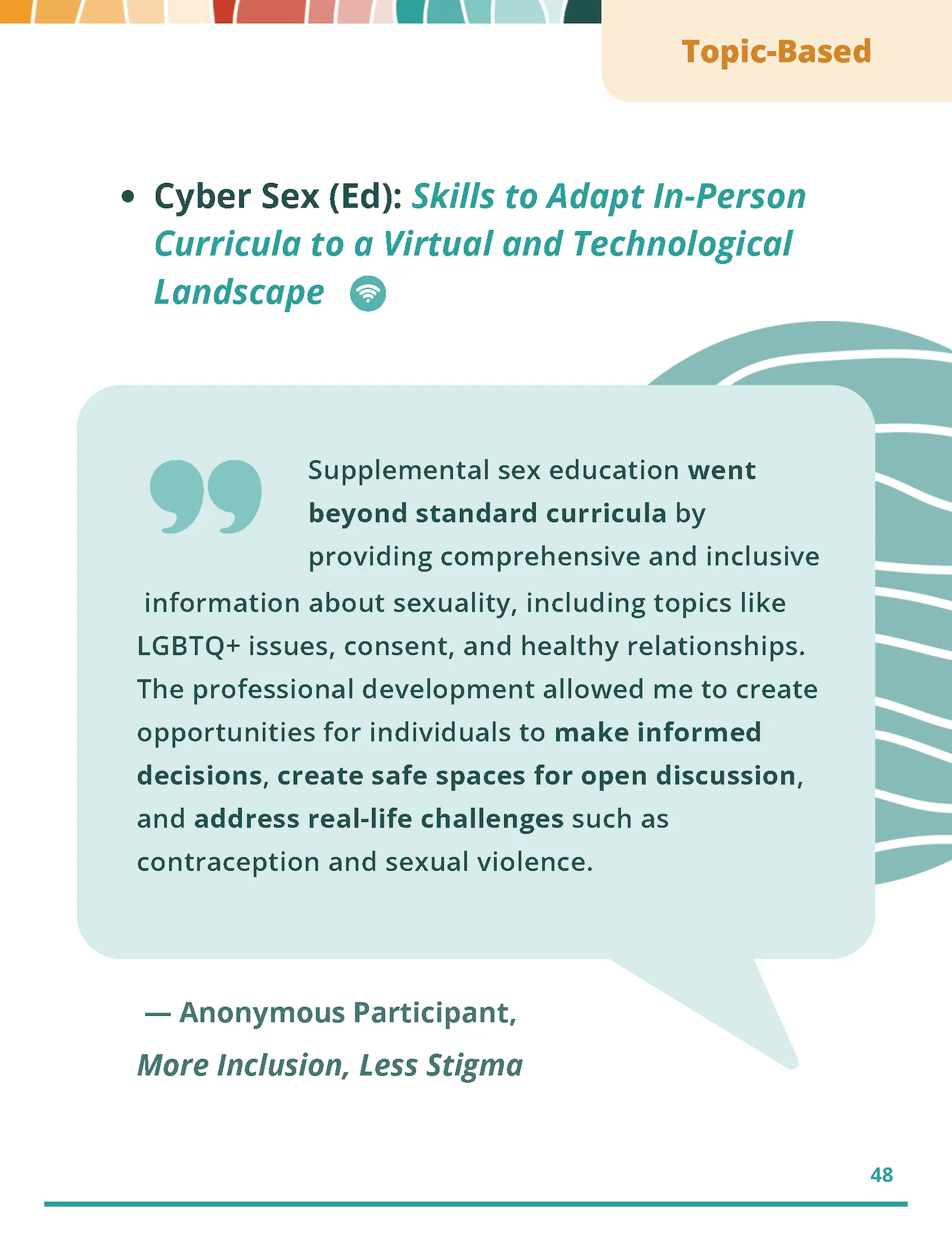 Catalog Of Sexual Health Education Services