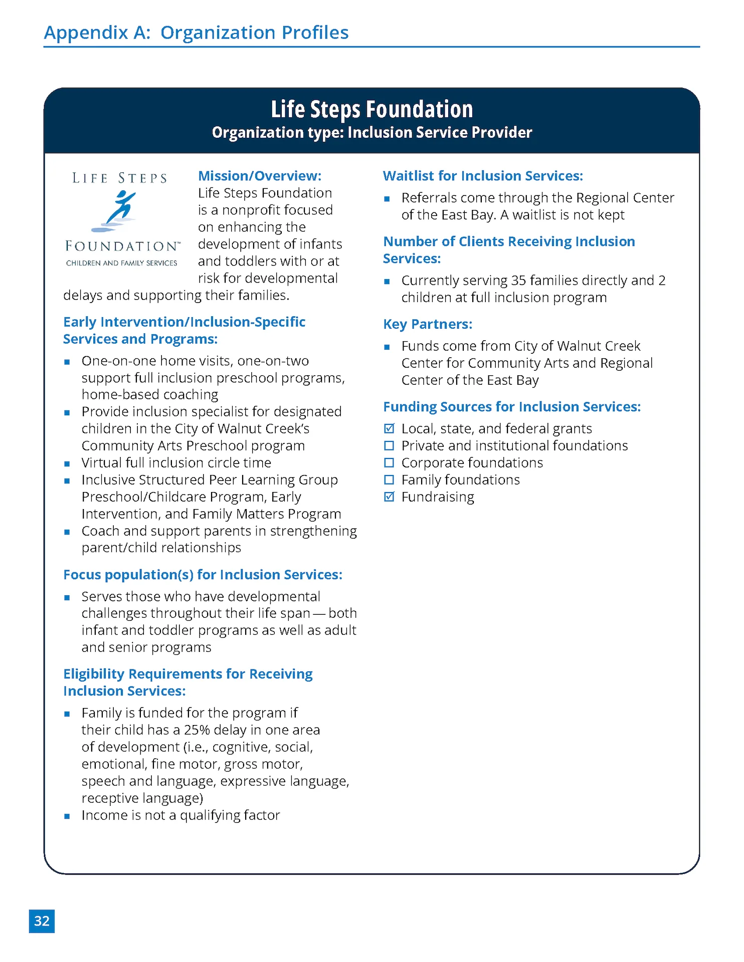 First Contra Costa Inclusive ECE Report
